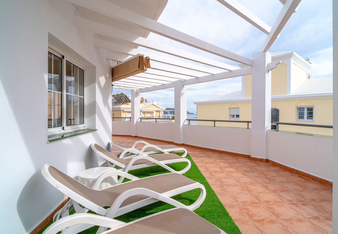 Apartamento en Nerja - Apartamento 2 dormitorios en la Playa Burriana Nerja con WiFi y Aire Acondicionado - Ref 340