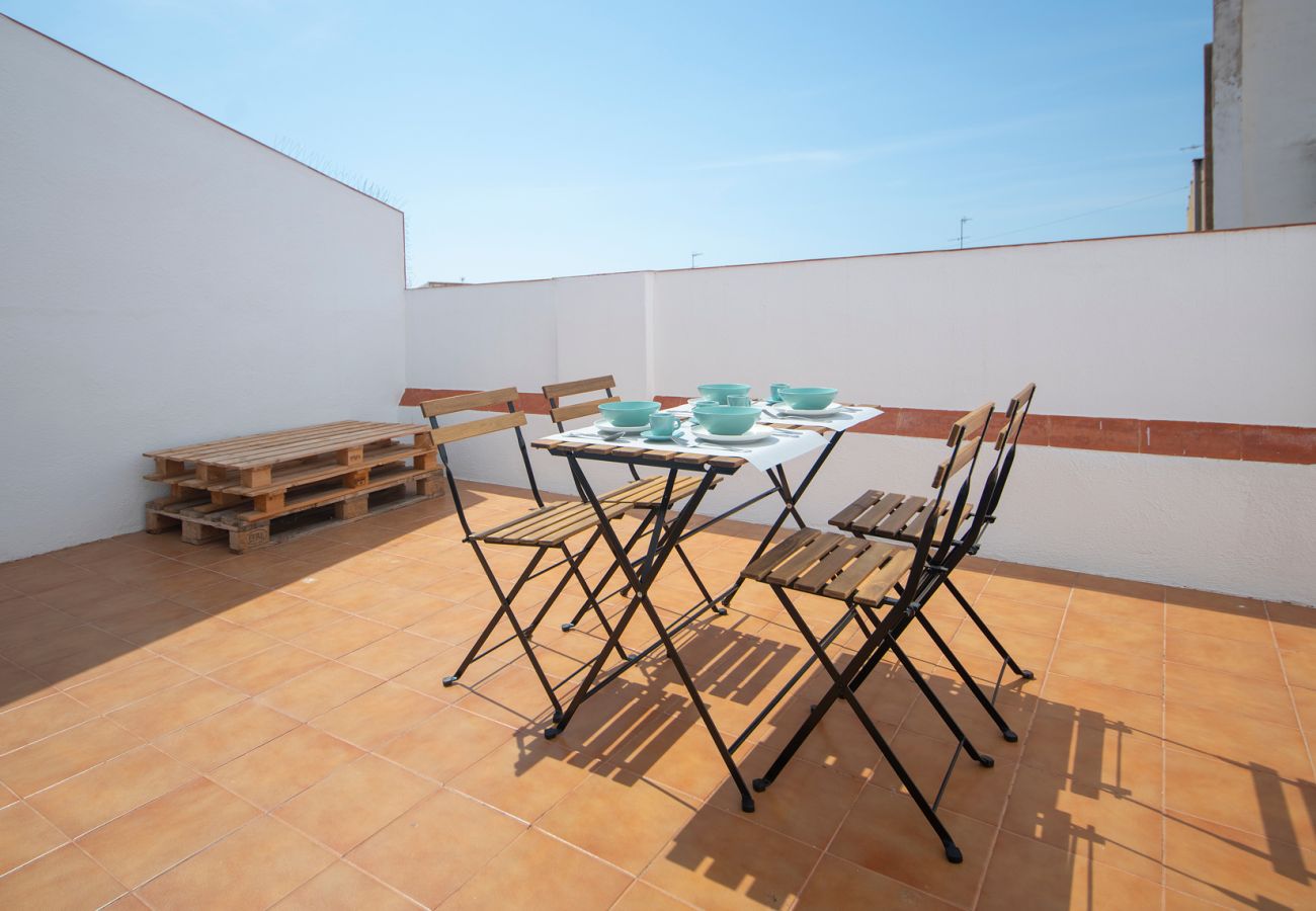 Apartamento en Tarragona - TH04 Atico con Terraza y Aire Acon. en Tarragona