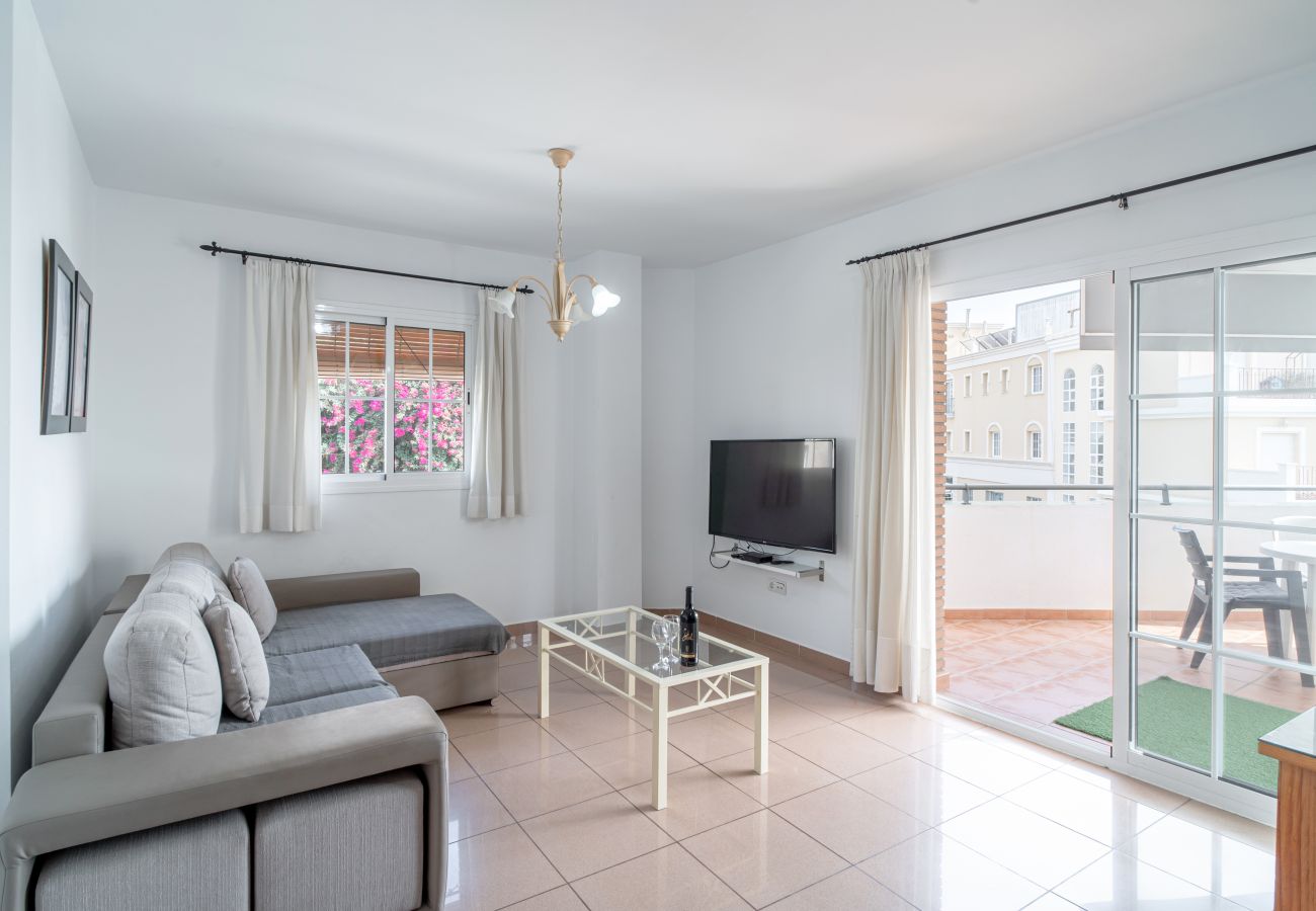 Apartment in Nerja - Apartment on Burriana Beach Nerja with WiFi and Air Conditioning