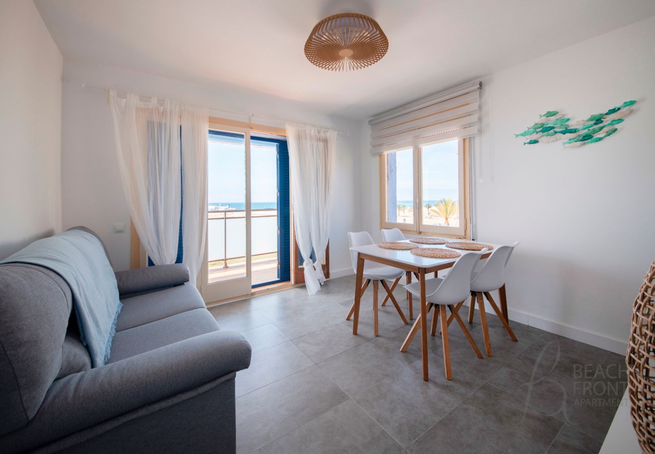 Apartment in Coma-Ruga - R154 Beachfront Vacation Rental- Costa Dorada 