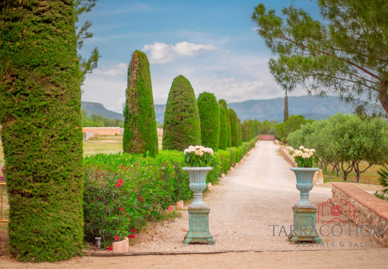 Villa à Valls - TH101 Masia Deluxe Mas Bell avec piscine et grand jardin