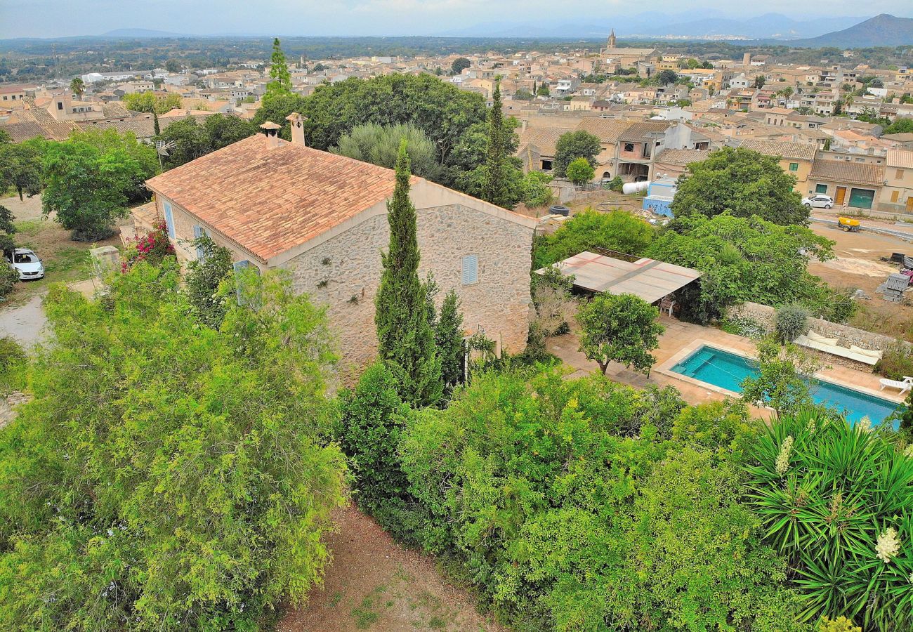 Особняк на Llubi - Son Barraquer 047 tradicional finca con piscina y magnífico jardín