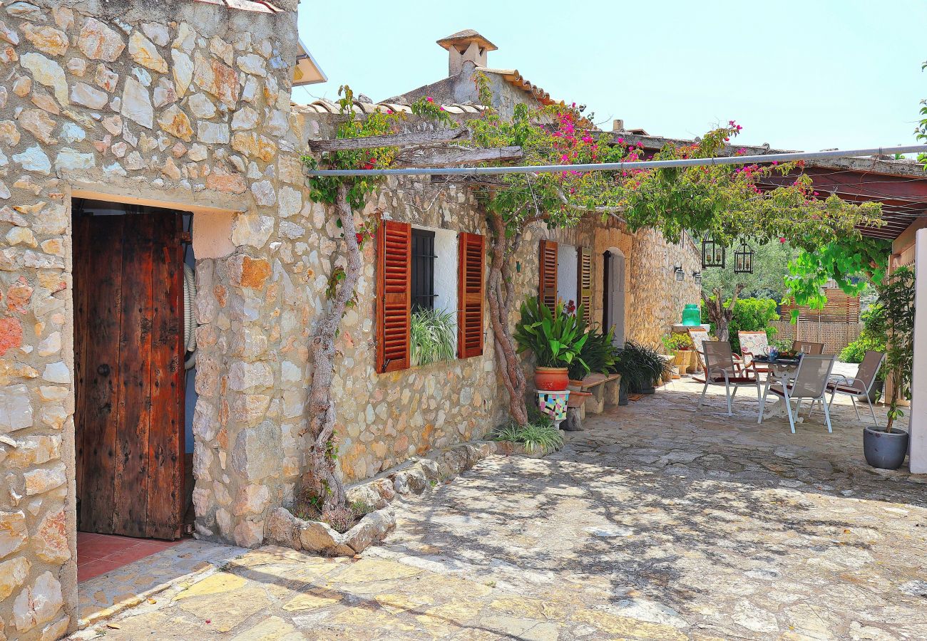 Вилла на Campanet - Caselles de Baix 102 coqueta finca, con piscina privada, terraza, barbacoa y WiFi