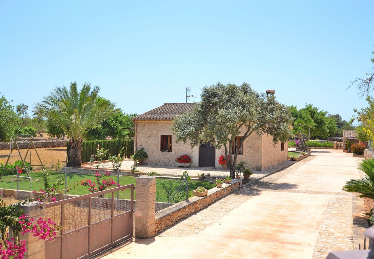 Особняк на Santa Margalida - S'Estret 184 mágnifica finca con piscina privada, terraza, acogedor jardín y ping pong