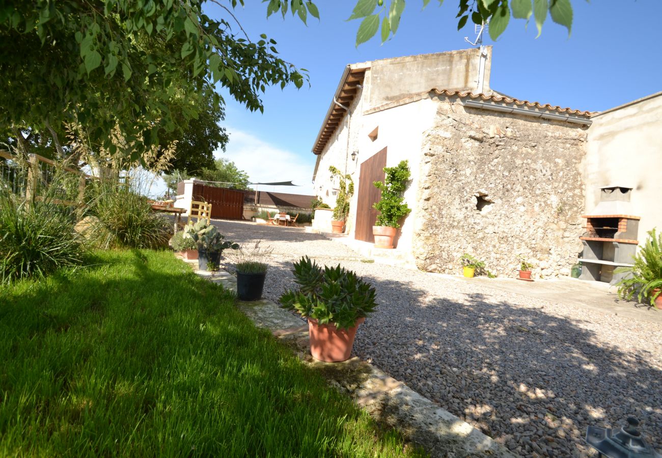 Коттедж на Santa Margalida - Es Rafal des Turó maravillosa finca con piscina privada, zona infantil, aire acondicionado y terraza