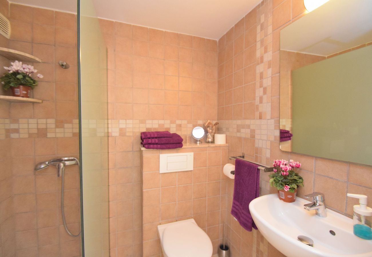 Апартаменты на Can Picafort - Ca n'Antonia 092 apartamento con piscina, balcón, aire acondicionado y WiFi