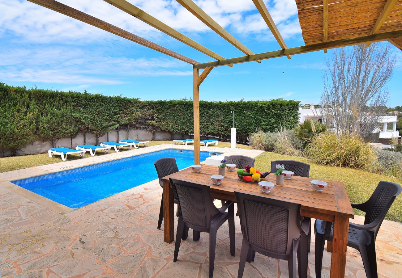 Шале на Cala d'Or - Can Baltasar 224 fantástica villa con piscina privada, jardín, barbacoa y aire acondicionado